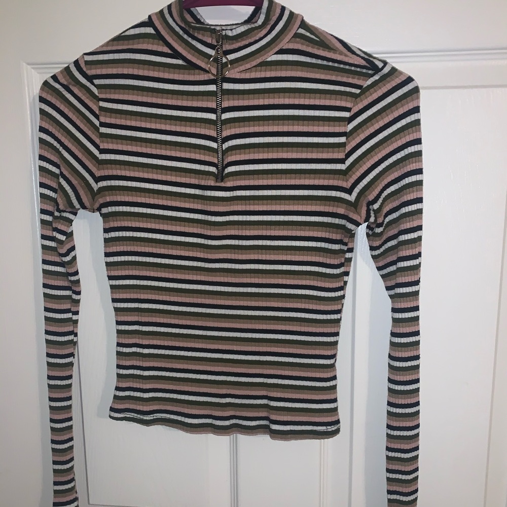 Stylish striped top